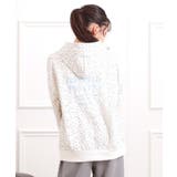 バック発泡プリントパーカー | PINK-latte | 詳細画像18 