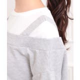 ナンバリングレイヤード風プルオーバー | PINK-latte | 詳細画像6 