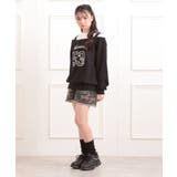 ナンバリングレイヤード風プルオーバー | PINK-latte | 詳細画像14 