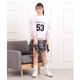 ナンバリングレイヤード風プルオーバー | PINK-latte | 詳細画像18 