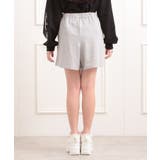 【セットアイテム】ミニ裏毛レースアップ＋キュロットパンツ | PINK-latte | 詳細画像9 