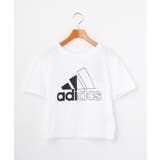 【adidas/アディダス】 ロゴTシャツ | PINK-latte | 詳細画像1 