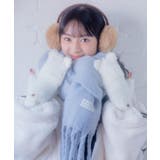 モカブラウン(042) | もこもこイヤーマフ | PINK-latte