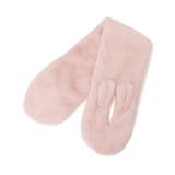 ポンポン耳付きティペット | PINK-latte | 詳細画像3 