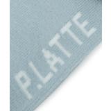 【51cm丈】ラインロゴハイソックス | PINK-latte | 詳細画像7 