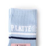 ラインショートソックス | PINK-latte | 詳細画像2 