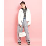 フェイクパール付きハンドルショルダー | PINK-latte | 詳細画像2