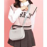シルバー(006) | フェイクパール付きハンドルショルダー | PINK-latte
