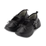 ブロケットスニーカーパンプス | PINK-latte | 詳細画像2 