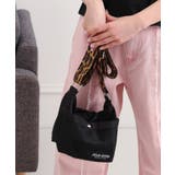 ブラック(019) | レオパードカジュアルショルダー | PINK-latte