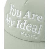 ビッグロゴ刺繍メッシュキャップ | PINK-latte | 詳細画像7 