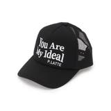 ブラック(019) | ビッグロゴ刺繍メッシュキャップ | PINK-latte