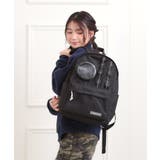 ブラック(019) | モール付きマルポケリュック | PINK-latte