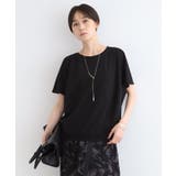 ブラック(019) | 【洗える】デザインフォルムトップス | THE SHOP TK