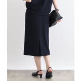 【洗える／SETUP可能／ウエストゴム】ストレートラインスカート | THE SHOP TK | 詳細画像2 