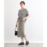 【洗える／SETUP可能／ウエストゴム】ストレートラインスカート | THE SHOP TK | 詳細画像8 