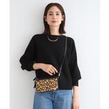 ブラック(019) | 【洗える】凹凸編地フォルムニット | THE SHOP TK