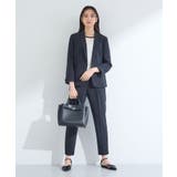 【洗える／UVケア】ストレッチ タックテーパードパンツ | THE SHOP TK | 詳細画像12 