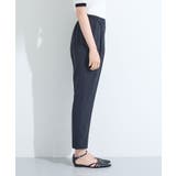 【洗える／UVケア】ストレッチ タックテーパードパンツ | THE SHOP TK | 詳細画像15 