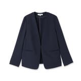 【洗える／UVケア】ノーカラー ナロージャケット | THE SHOP TK | 詳細画像1 