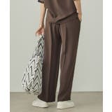 【洗える／UVケア】ワイドパンツ | THE SHOP TK | 詳細画像3 