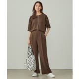 【UVケア/吸水速乾】サテンラインブラウス | THE SHOP TK | 詳細画像8