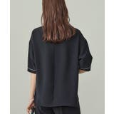 【UVケア/吸水速乾】サテンラインブラウス | THE SHOP TK | 詳細画像11