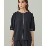 【UVケア/吸水速乾】サテンラインブラウス | THE SHOP TK | 詳細画像14