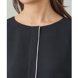 【UVケア/吸水速乾】サテンラインブラウス | THE SHOP TK | 詳細画像17