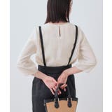 【洗える/SETUP可能】袖コンシャスシアーブラウス | THE SHOP TK | 詳細画像2