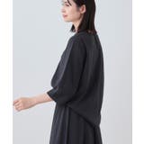 【洗える/SETUP可能】袖コンシャスシアーブラウス | THE SHOP TK | 詳細画像6