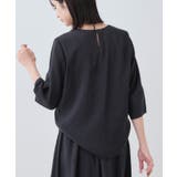 【洗える/SETUP可能】袖コンシャスシアーブラウス | THE SHOP TK | 詳細画像7