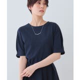 ネイビー(094) | 【洗える】サッカー素材カットソー | THE SHOP TK