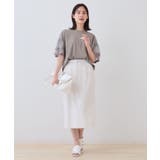 【シワになりにくい】コットンライクストレートスカート | THE SHOP TK | 詳細画像4 