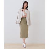 【シワになりにくい】コットンライクストレートスカート | THE SHOP TK | 詳細画像12 