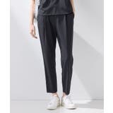 ブラック(019) | 【SETUP可能】エアリーテーパードパンツ | THE SHOP TK