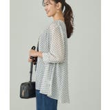 シアードット切り替えブラウス | THE SHOP TK | 詳細画像2