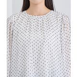 【袖コンシャス】シアードットブラウス | THE SHOP TK | 詳細画像21