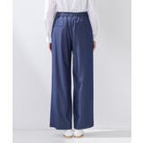 【デニム調素材】きれいめワイドパンツ | THE SHOP TK | 詳細画像8 