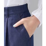 【デニム調素材】きれいめワイドパンツ | THE SHOP TK | 詳細画像12 