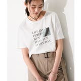 ホワイト(001) | 【選べるバリエーション】プリントTシャツ | THE SHOP TK