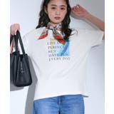 ホワイト(101) | 【選べるバリエーション】プリントTシャツ | THE SHOP TK