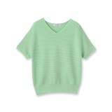 【リネン混】Vネックラメニット | THE SHOP TK | 詳細画像1 