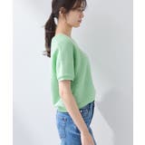 【リネン混】Vネックラメニット | THE SHOP TK | 詳細画像14 