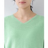 【リネン混】Vネックラメニット | THE SHOP TK | 詳細画像21 
