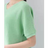 【リネン混】Vネックラメニット | THE SHOP TK | 詳細画像22 