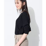 【体型カバー／洗える】ゆったり無縫製ニット | THE SHOP TK | 詳細画像10 