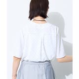 【お仕事に最適】Vネック柄ブラウス | THE SHOP TK | 詳細画像7
