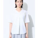 【お仕事に最適】Vネック柄ブラウス | THE SHOP TK | 詳細画像10