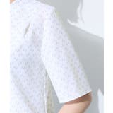 【お仕事に最適】Vネック柄ブラウス | THE SHOP TK | 詳細画像14